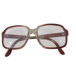 Vintage Diplomat Eyeglasses Frames Large Clear Square Unisex Glasses 54-20